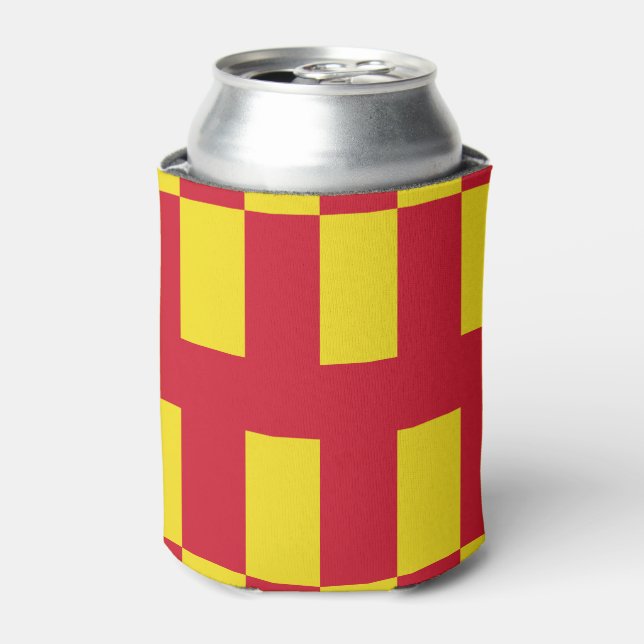 Porta-lata Bandeira da Northumberland Can Cooler (Can Front)