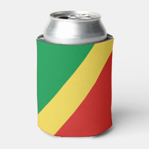 Porta-lata Bandeira da República do Congo