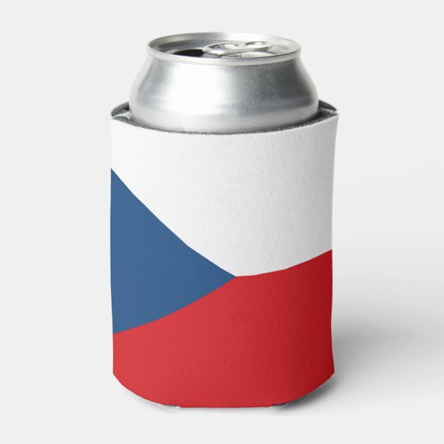 Porta-lata Bandeira da República Tcheca (Can Front)