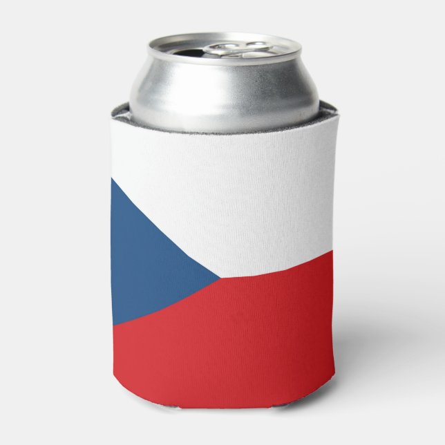 Porta-lata Bandeira da República Tcheca (Can Front)