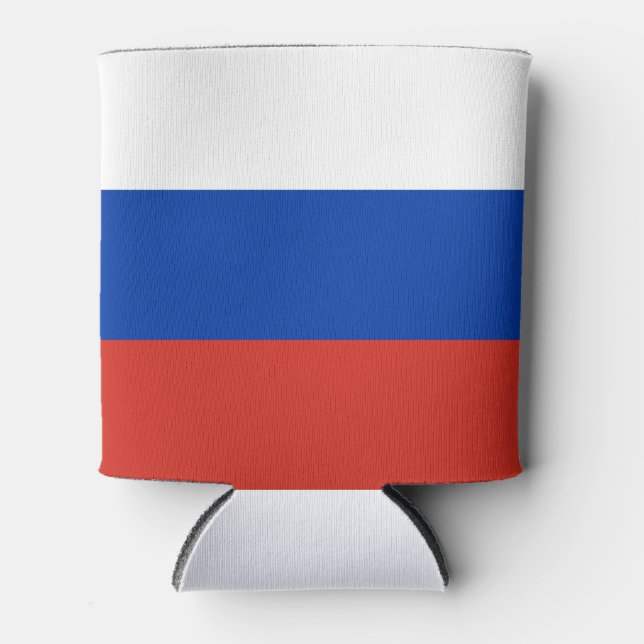 Porta-lata Bandeira da Rússia (Frente)