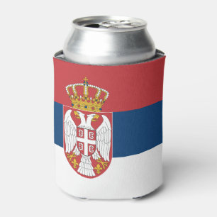Porta-lata Bandeira da Sérvia