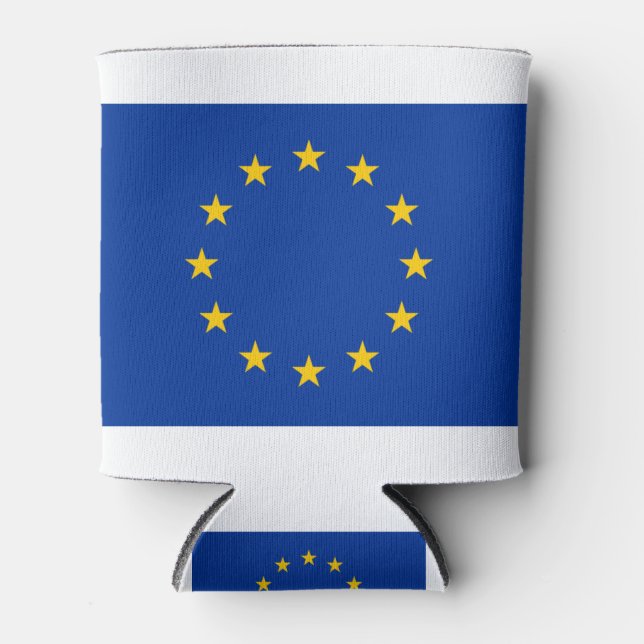Porta-lata Bandeira da União Europeia (Frente)