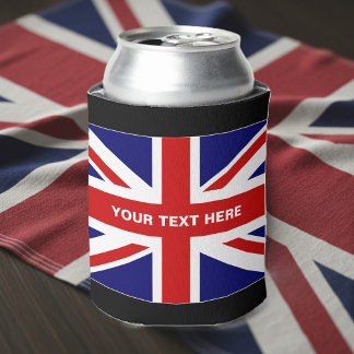 Porta-lata Bandeira da Union Jack Britânica pode resfriar | P