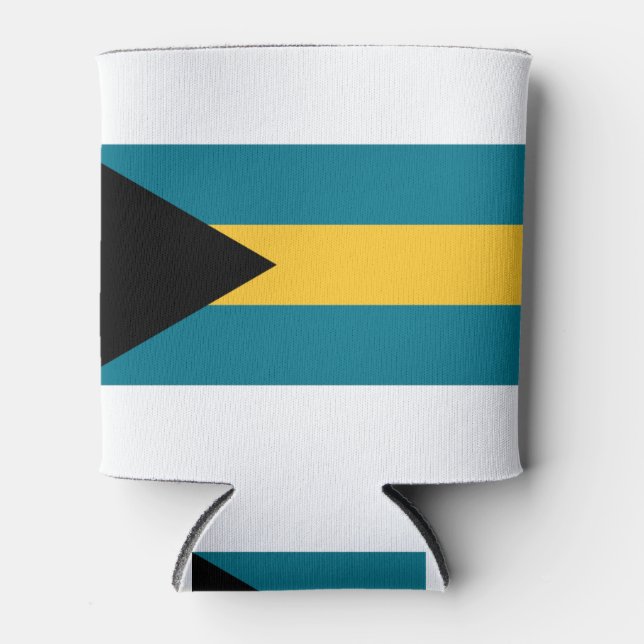 Porta-lata Bandeira das Bahamas (Frente)
