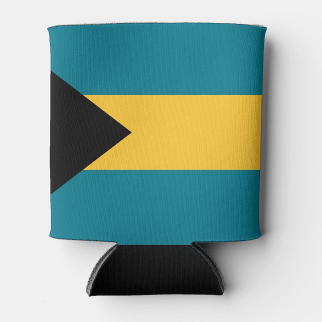 Porta-lata Bandeira das Bahamas (Frente)