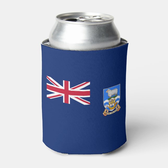 Porta-lata Bandeira das Ilhas Malvinas (Can Front)