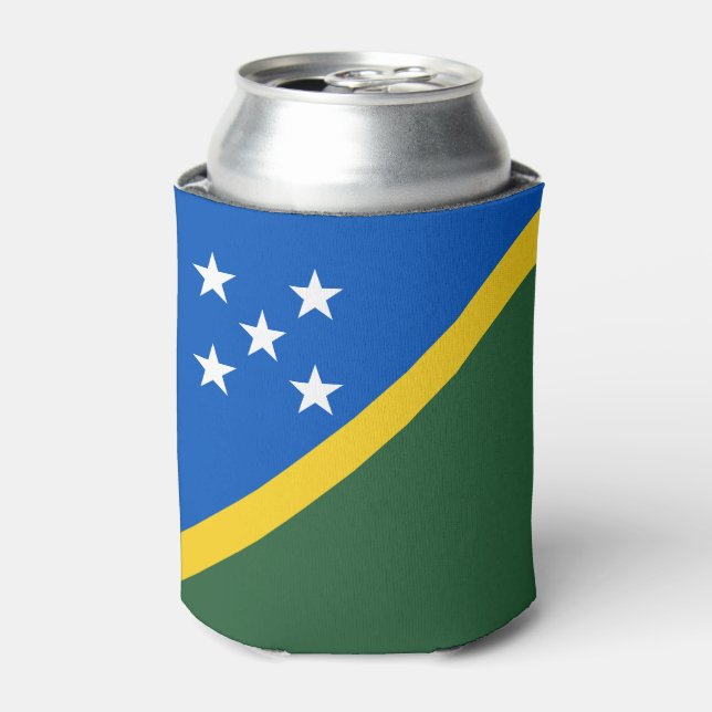 Porta-lata Bandeira das Ilhas Salomão (Can Front)