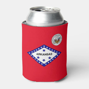 Porta-lata Bandeira de Arkansas
