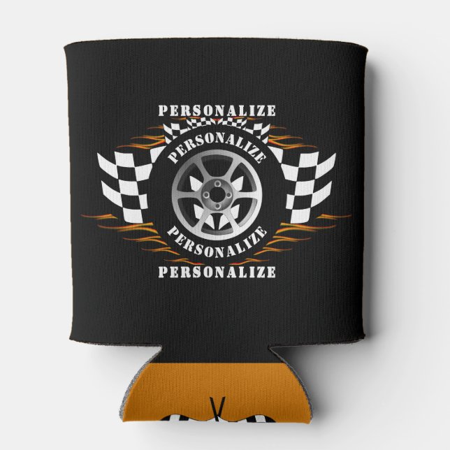 Porta-lata Bandeira de Bandeiras de Carro Desportivas Pro (Traseira)