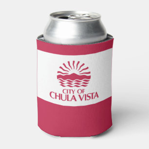 Porta-lata Bandeira de Chula Vista, Califórnia