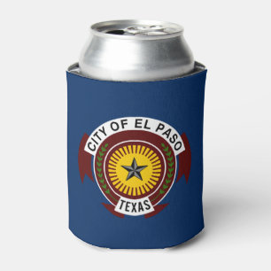 Porta-lata Bandeira de El Paso (Texas)