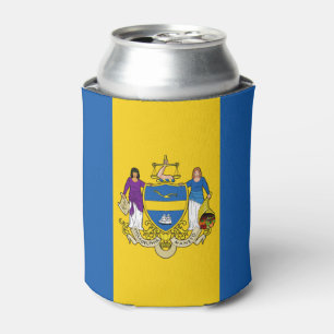 Porta-lata Bandeira de Filadélfia, Pensilvânia Can Cooler