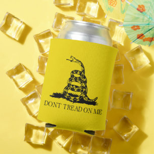 Porta-lata Bandeira de Gadsden Rattlesnake: Guerra Revolucion