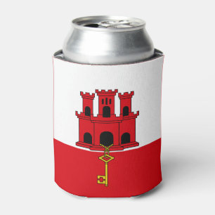 Porta-lata Bandeira de Gibraltar