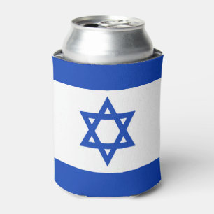 Porta-lata bandeira de Israel