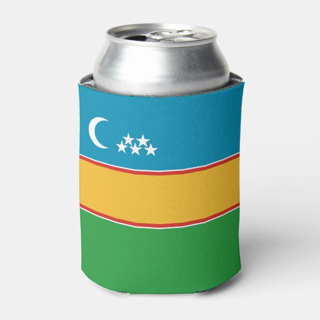 Porta-lata Bandeira de Karakalpakstan (Can Front)