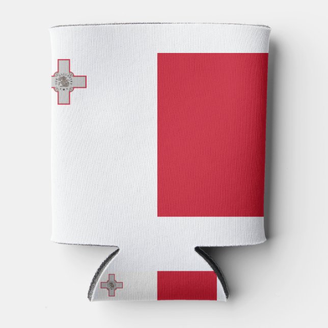 Porta-lata Bandeira de Malta (Frente)