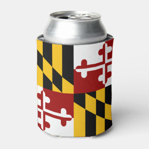 Porta-lata bandeira de Maryland