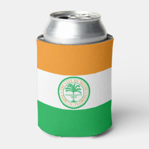 Porta-lata Bandeira de Miami, Flórida Can Cooler