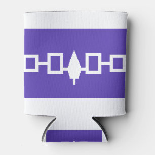 Porta-lata Bandeira de nativo americano Iroquois