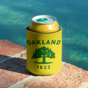 Porta-lata Bandeira de Oakland, Califórnia