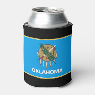 Porta-lata bandeira de Oklahoma