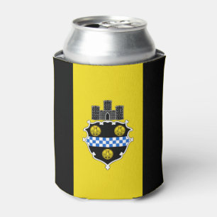 Porta-lata Bandeira de Pittsburgh, Pensilvânia Can Cooler