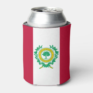Porta-lata Bandeira de Raleigh, Carolina do Norte Can Cooler
