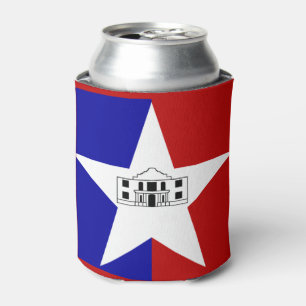 Porta-lata Bandeira de San Antonio, Texas Can Cooler