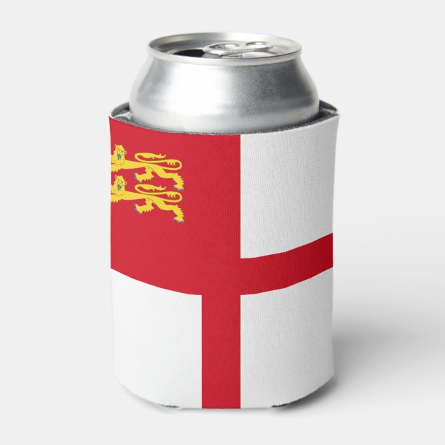 Porta-lata Bandeira de Sark (Can Front)