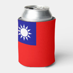 Porta-lata Bandeira de Taiwan