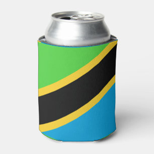 Porta-lata Bandeira de Tanzânia