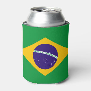 Porta-lata Bandeira do Brasil
