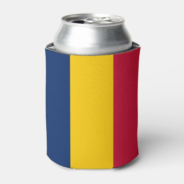 Porta-lata Bandeira do Chade (Can Front)