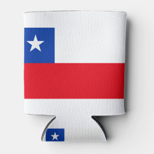 Porta-lata Bandeira do Chile