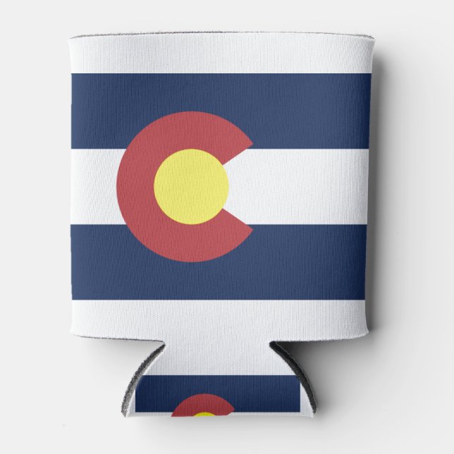 Porta-lata Bandeira do Colorado (Frente)
