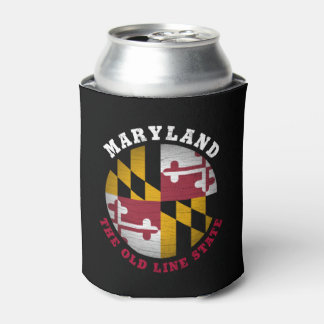 PORTA-LATA BANDEIRA DO ESTADO DA LINHA ANTIGA MARYLAND
