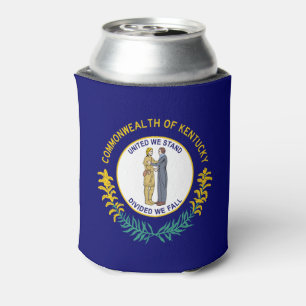 Porta-lata Bandeira do estado de Kentucky