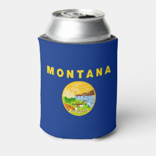 Porta-lata Bandeira do Estado de Montana