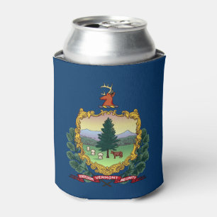 Porta-lata Bandeira do Estado de Vermont