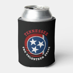 PORTA-LATA BANDEIRA DO ESTADO DO VOLUNTÁRIO DO TENNESSEE