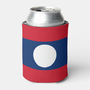Porta-lata Bandeira do Laos