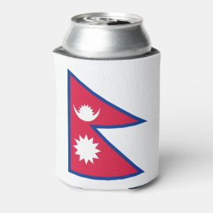 Porta-lata Bandeira do Nepal