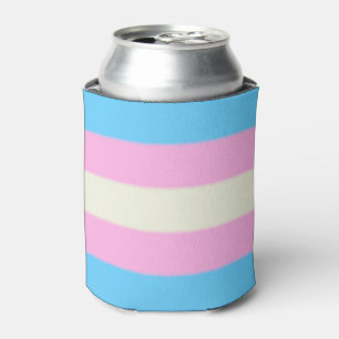 Porta-lata Bandeira do orgulho do Transgender de Falln