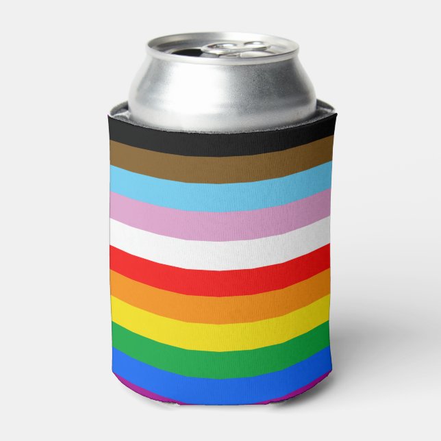 PORTA-LATA BANDEIRA DO ORGULHO INCLUSIVA LGBTQ+ (Can Front)