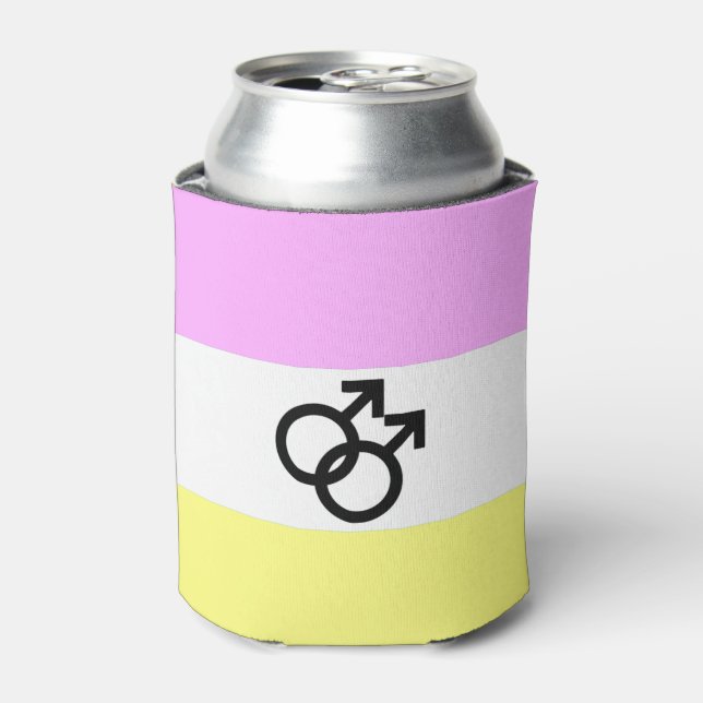 Porta-lata Bandeira do Orgulho Twink (Can Front)