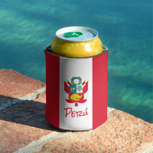 Porta-lata Bandeira do Peru