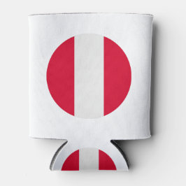 Porta-lata Bandeira do Peru