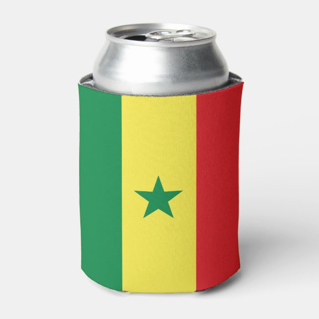 Porta-lata Bandeira do Senegal (Can Front)